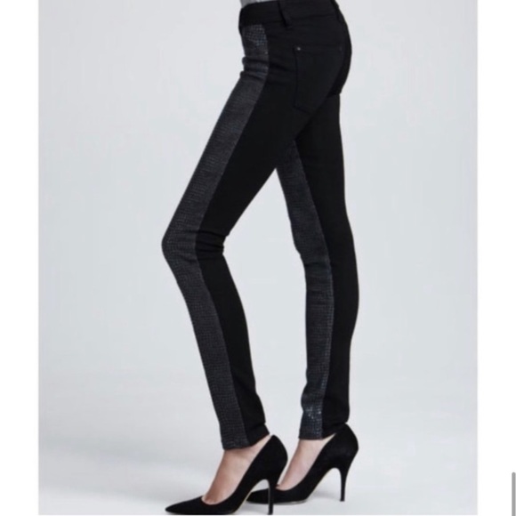 DL1961 Emma Leggings Women’s Size 27 4WAY Stretch Python Print Jeans Pants - Picture 4 of 16